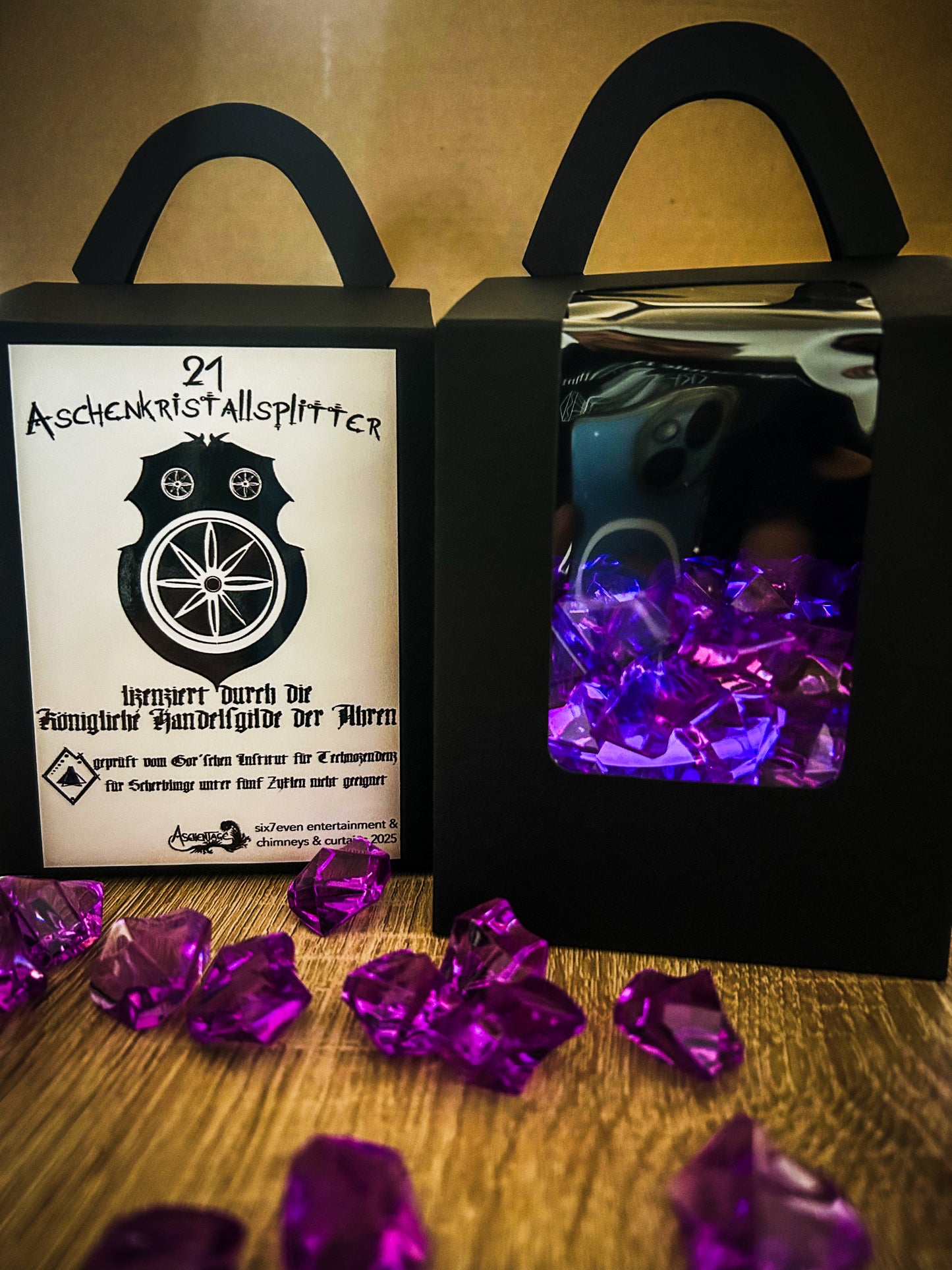 Aschenkristalle "Tokens"